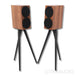 Buchardt Audio A10 Active Wireless Bookshelf Speakers; Stands