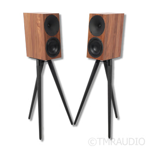 Buchardt Audio A10 Active Wireless Bookshelf Speakers; Stands