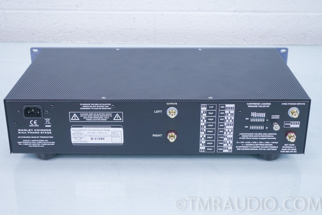 Manley Chinook Mc & MM Phono Preamplifier / Preamp in Box