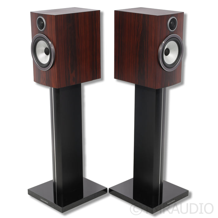 Bowers & Wilkins 706 S3 Bookshelf Speakers; Stands