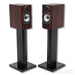 Bowers & Wilkins 706 S3 Bookshelf Speakers; Stands