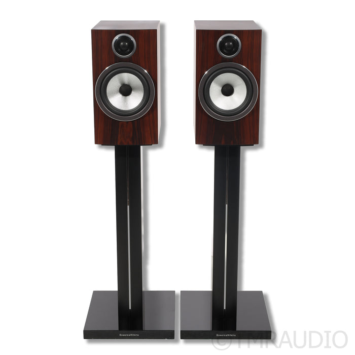 Bowers & Wilkins 706 S3 Bookshelf Speakers; Stands
