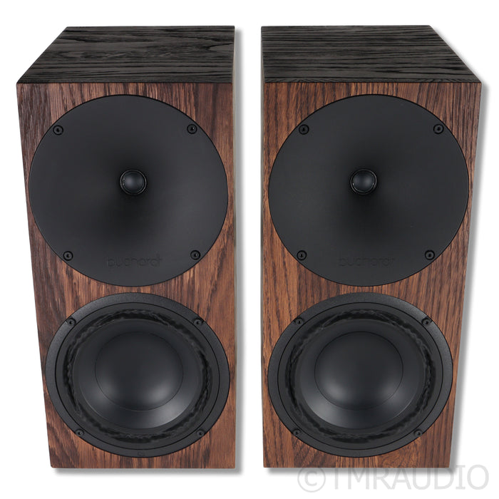 Buchardt Audio A10 Active Wireless Bookshelf Speakers; Walnut; Platin Stereo Hub