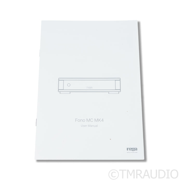 Rega Fono MC MK4 Phono Stage (Open Box)