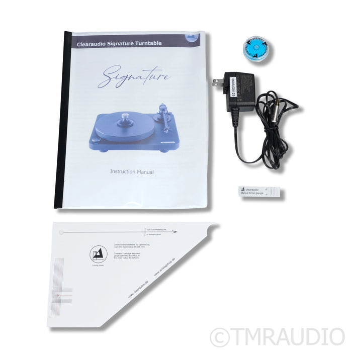 Clearaudio Signature Satisfy Turntable; Satisfy Tonearm (No Cartridge)