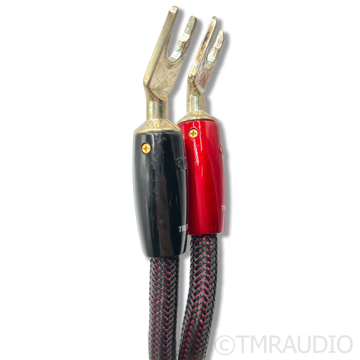 AudioQuest William Tell Zero Bi-Wire Speaker Cables; 6ft