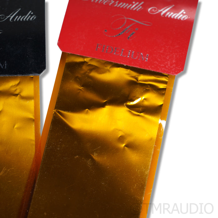 Silversmith Audio Fidelium Speaker Cables; 1.8m