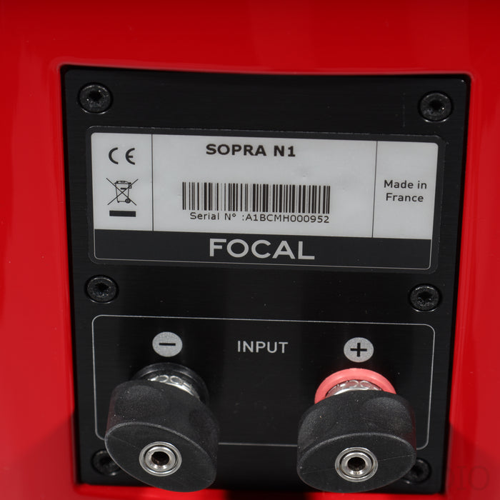 Focal Sopra No 1 Bookshelf Speakers; Stands
