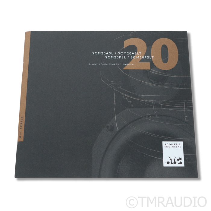 ATC SCM20P Bookshelf Speakers (Open Box / Mint)