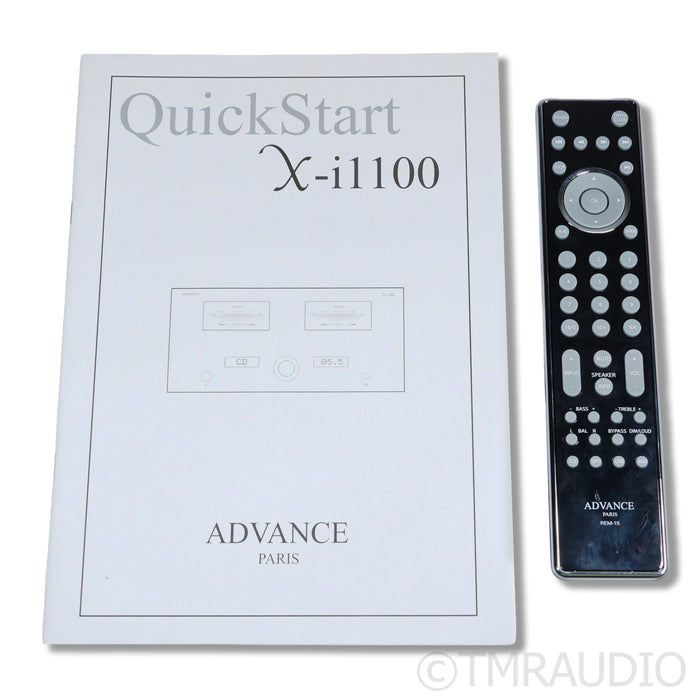 Advance Paris X-i1100 Integrated Amplifier; DAC; MM/MC Phono