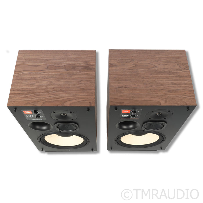 JBL L100 Classic Bookshelf Speakers; Stands