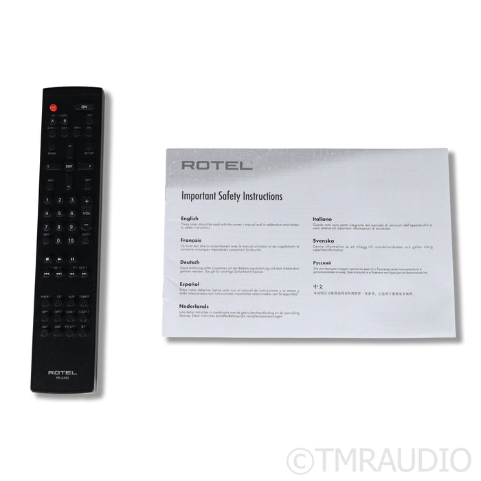 Rotel RC-1572 MKII Preamplifier; Built-In DAC; MM Phono