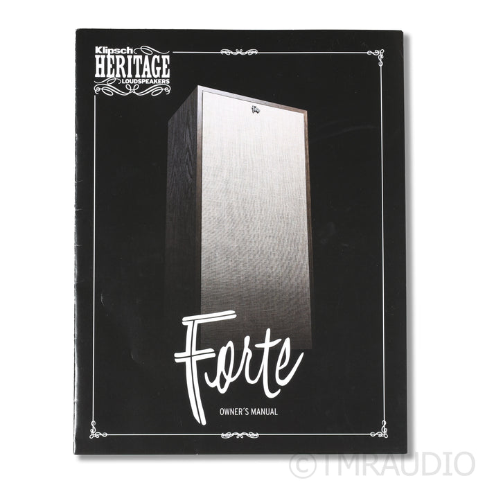 Klipsch Forte IV Floorstanding Speakers