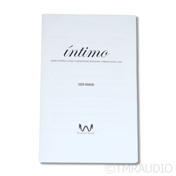 Wyred 4 Sound intimo Headphone Amplifier / DAC