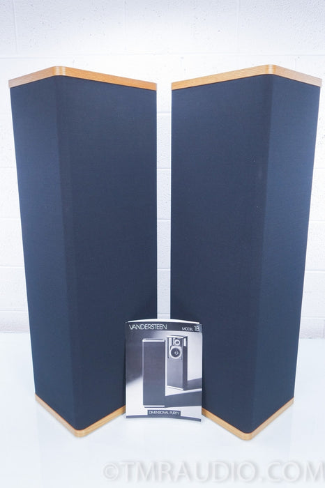 Vandersteen Model 1B in Factory Boxes w/ Stands