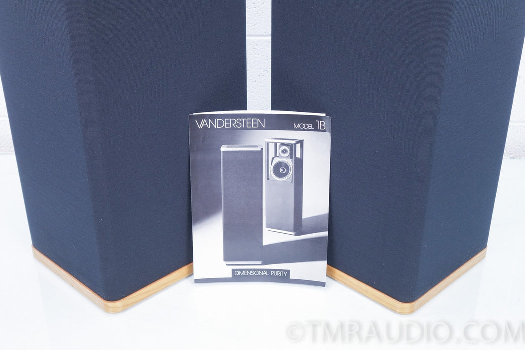 Vandersteen Model 1B in Factory Boxes w/ Stands