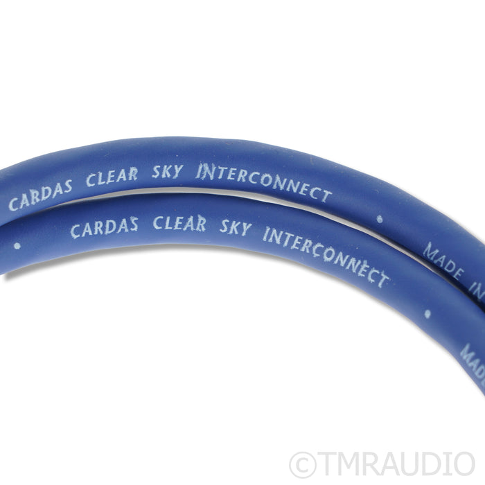 Cardas Clear Sky RCA Cables; 1.5m (Open Box / Mint)