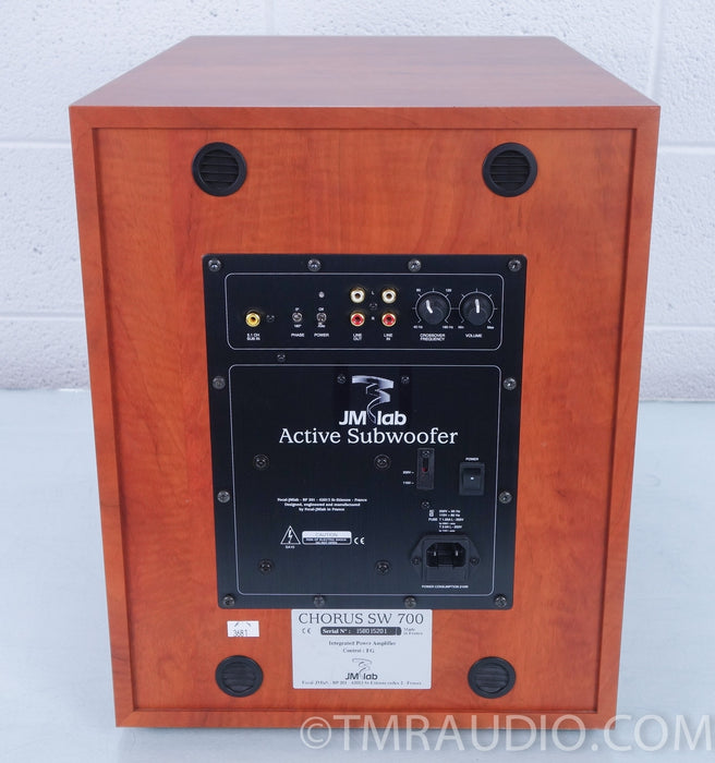 JM Labs Focal Chorus SW 700 Active Subwoofer — The Music Room