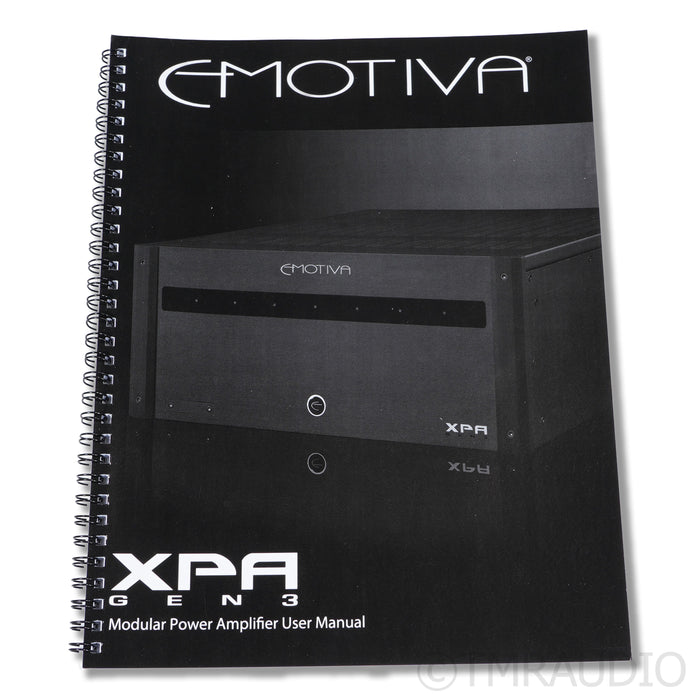 Emotiva XPA-2 Gen 3 Power Amplifier
