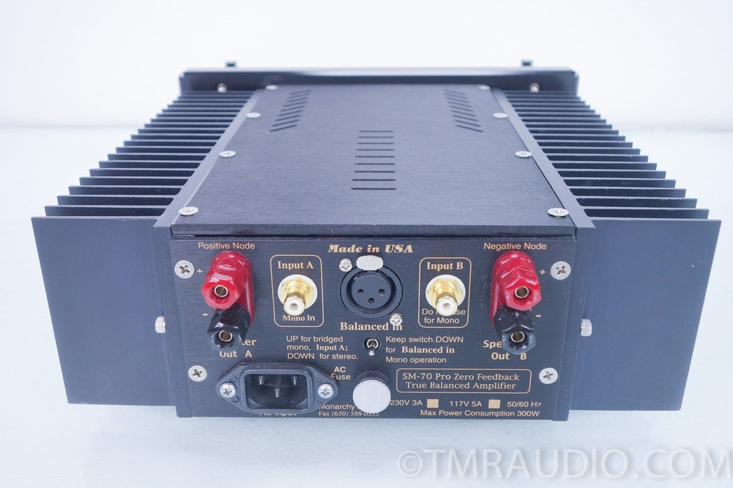 Monarchy Audio SM-70 Mono Amplifier pair in Factory Boxes