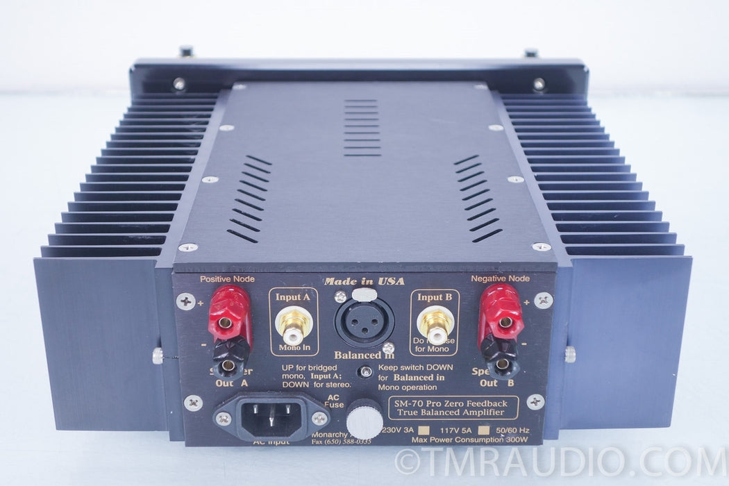 Monarchy Audio SM-70 Mono Amplifier pair in Factory Boxes