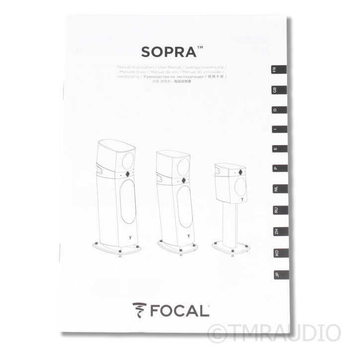 Focal Sopra No. 1 Bookshelf Speakers