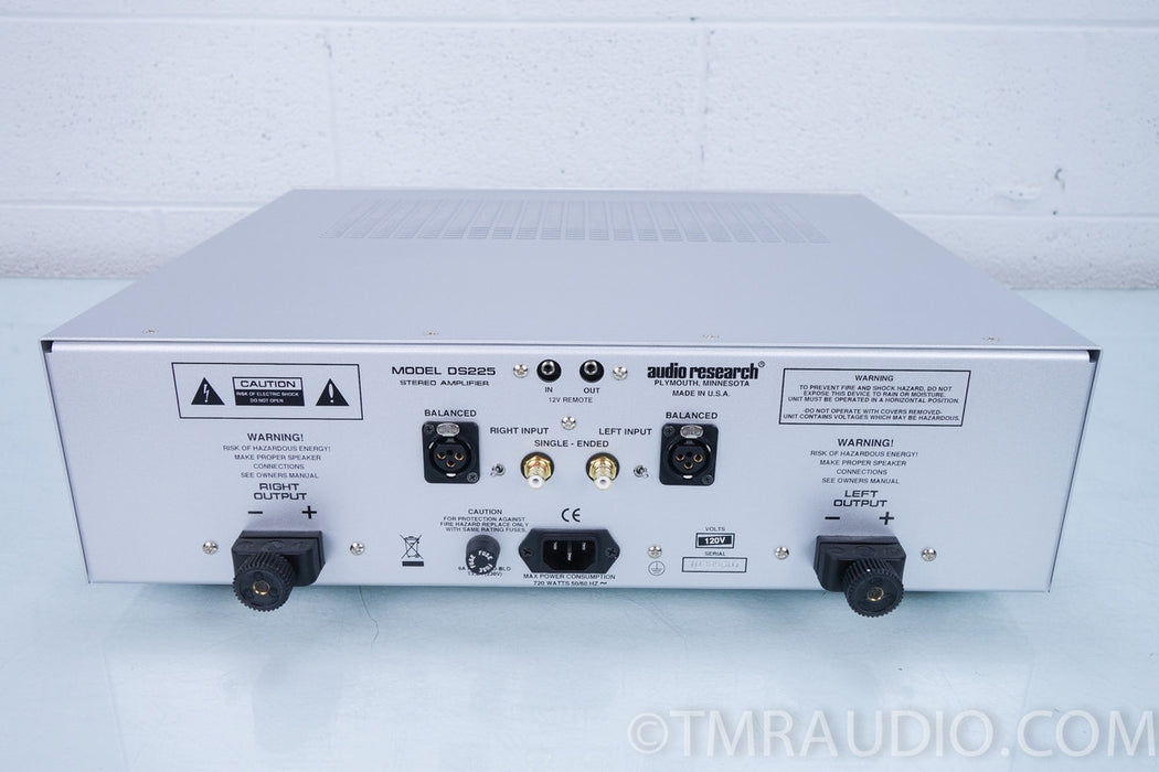 Audio Research DS225 Power Amplifier in Factory Box