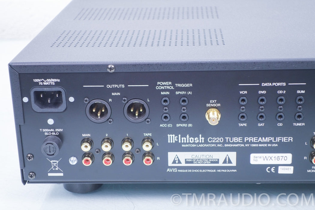 McIntosh C220 Tube Preamplifier in Factory Box