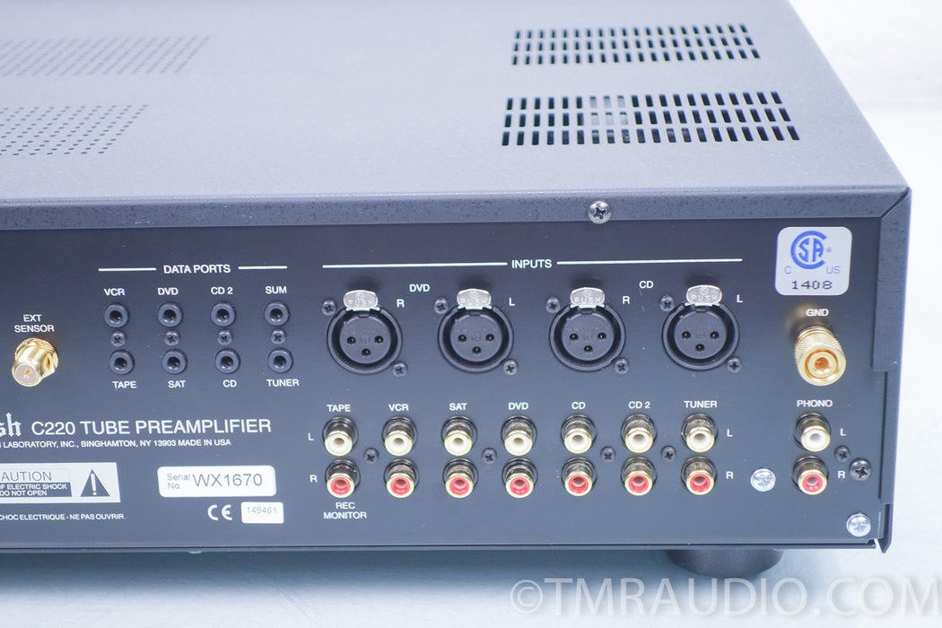 McIntosh C220 Tube Preamplifier in Factory Box