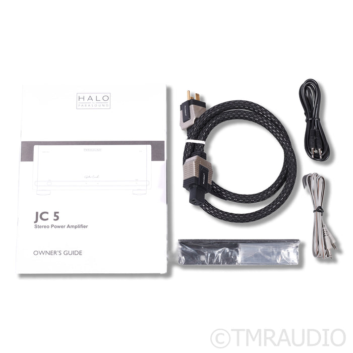 Parasound Halo JC5 Power Amplifier; Pangea AC-14XL Power cable