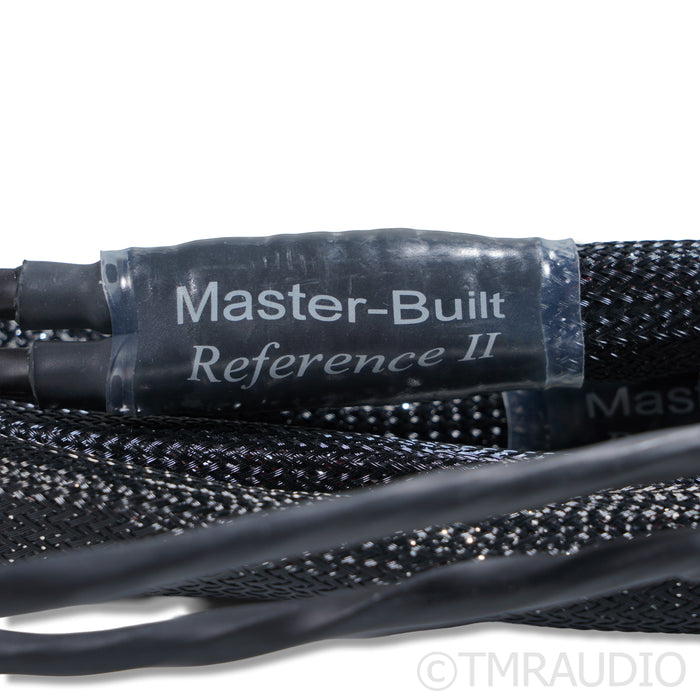 Master Built Audio Reference II Speaker Cables; 2.5m