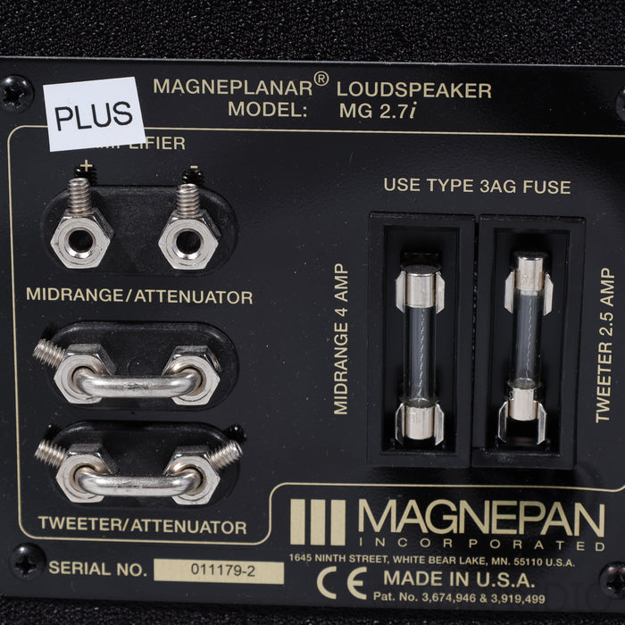 Magnepan 2.7i Floorstanding Speakers
