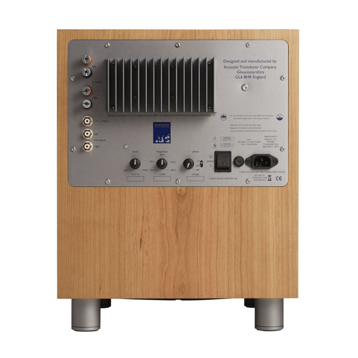 ATC C1 Sub Mk2 Powered Subwoofer rear view