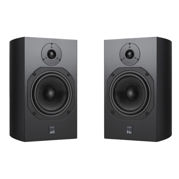 ATC SCM11 Bookshelf Passive Speakers, Black Satin Pair