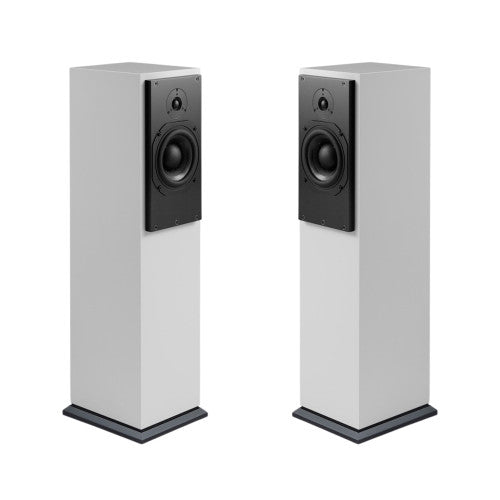 ATC SCM20ASLT Active Tower Speakers white satin