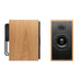 ATC SCM20ASL Active Monitor Speakers oak, front and side view