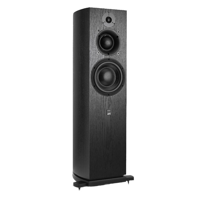 ATC SCM40 Floorstanding Passive Speaker, Black Ash