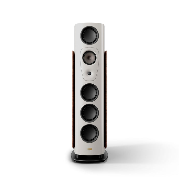 Canton Alpha 2 Floorstanding Speakers in grey, front view