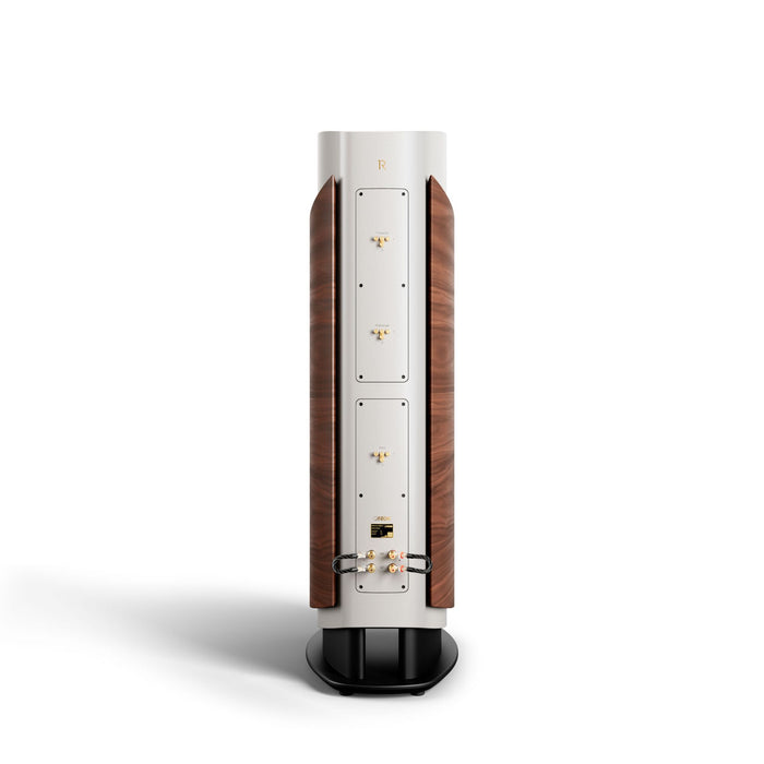 Canton Alpha 2 Floorstanding Speakers in grey, back view