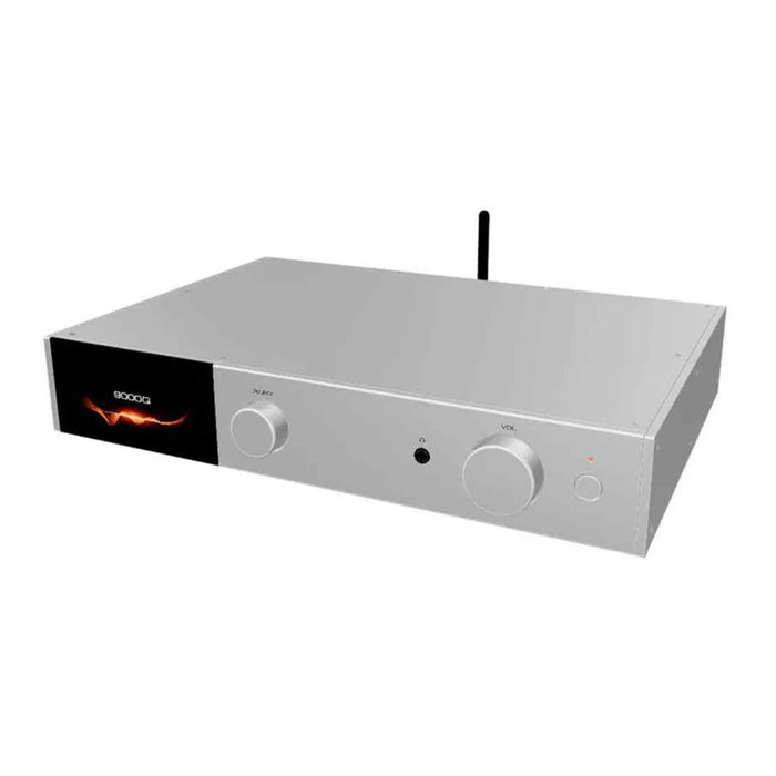 Audiolab 9000Q Preamplifier top, angled view