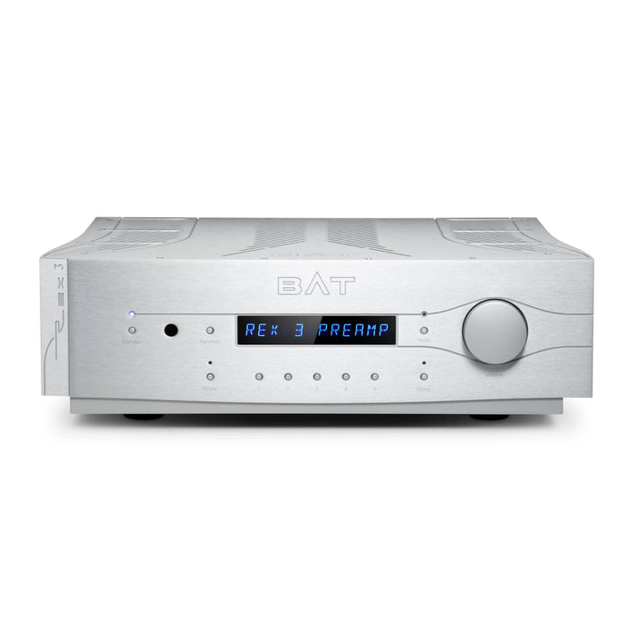 BAT REX 3 Tube Preamplifier in silver