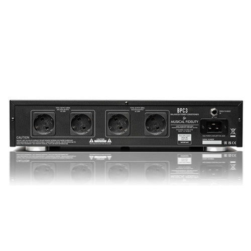 Musical Fidelity BPC3 Power Conditioner back of unit