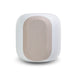 Bluesound PULSE SUB Wireless Subwoofer front view, in white (with grille)