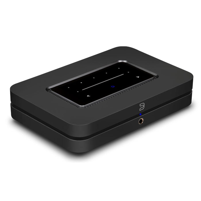 Bluesound Node (N132) Wireless Network Streamer black, top angled view