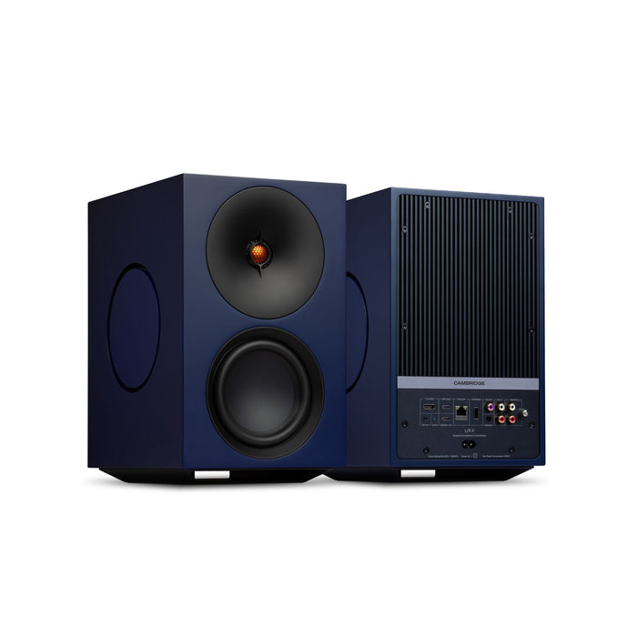 Cambridge Audio L/R X Bookshelf Speakers in blue
