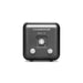 Cambridge Audio MSX10 Wired Satellite Speaker in black, rear view
