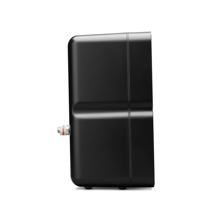 Cambridge Audio MSX20 Wired Satellite Speaker in black, side view