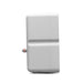 Cambridge Audio MSX20 Wired Satellite Speaker in white, side view