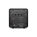 Cambridge Audio MSX Sub 200 Subwoofer rear view, in black