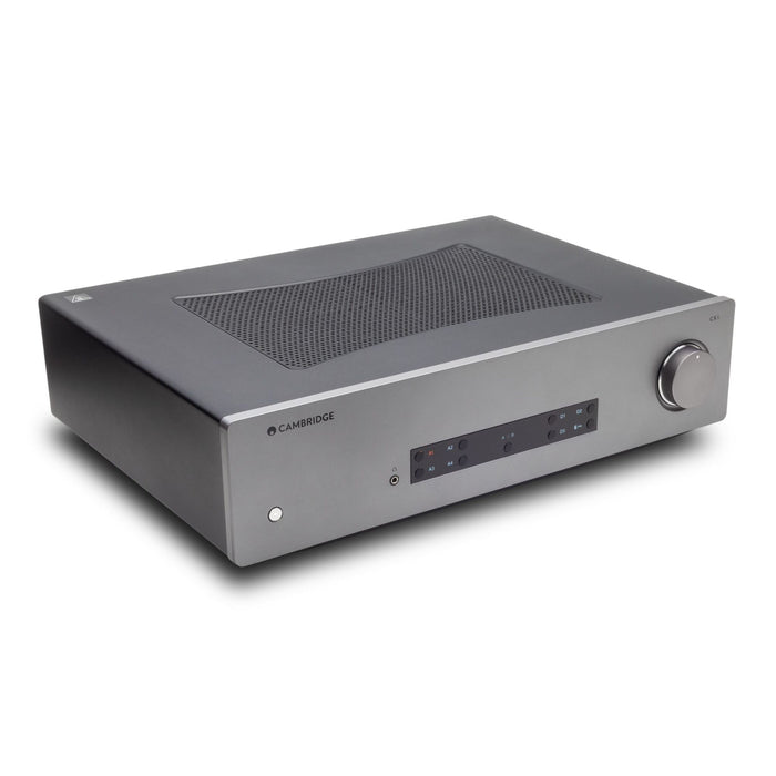 Cambridge Audio CXA81 Mk II Stereo Integrated Amplifier top angled view